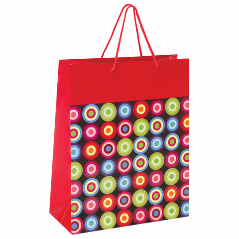 Пакет подарочный 26*32 ЗОЛОТАЯ СКАЗКА Калейдоскоп , арт. 606604