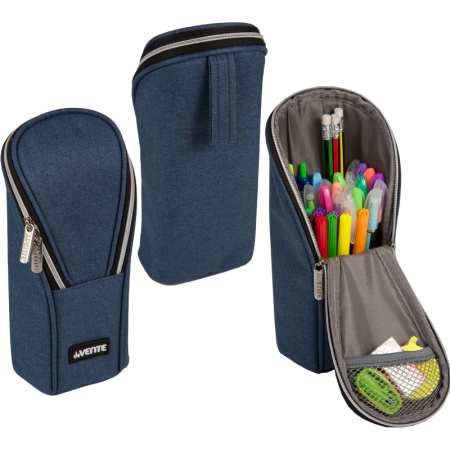 Пенал 1 отделение deVENTE Private темно-синий, арт. 7025355