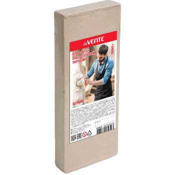 Пластилин скульптурный deVENTE 1000гр твердый белый, арт. 8042919