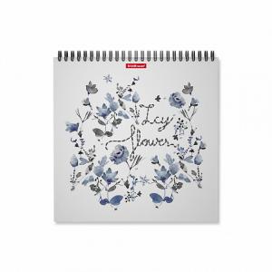 Блокнот 220*220 40л 120г/м2 нелинованный спираль ERICH KRAUSE Frozen Beauty (скетчбук), арт. 53885 на сайте «КанцМаркет» Блокнот 220*220 40л 120г/м2 нелинованный спираль ERICH KRAUSE Frozen Beauty (скетчбук), арт. 53885