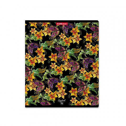 Тетрадь А5 96л клетка ERICH KRAUSE Flower Dream ассорти, арт. 58294