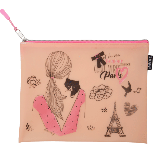 Папка для тетрадей А5 на молнии deVENTE Paris, арт. 8053197