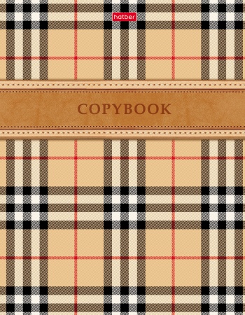 Тетрадь А5 240л клетка на кольцах ХАТБЕР Шотландка твердая обложка, арт. 240ТК5B1_12388