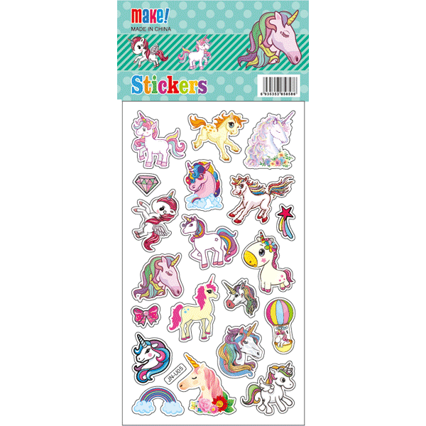 Наклейки набор Unicorns deVENTE, арт. 8002127