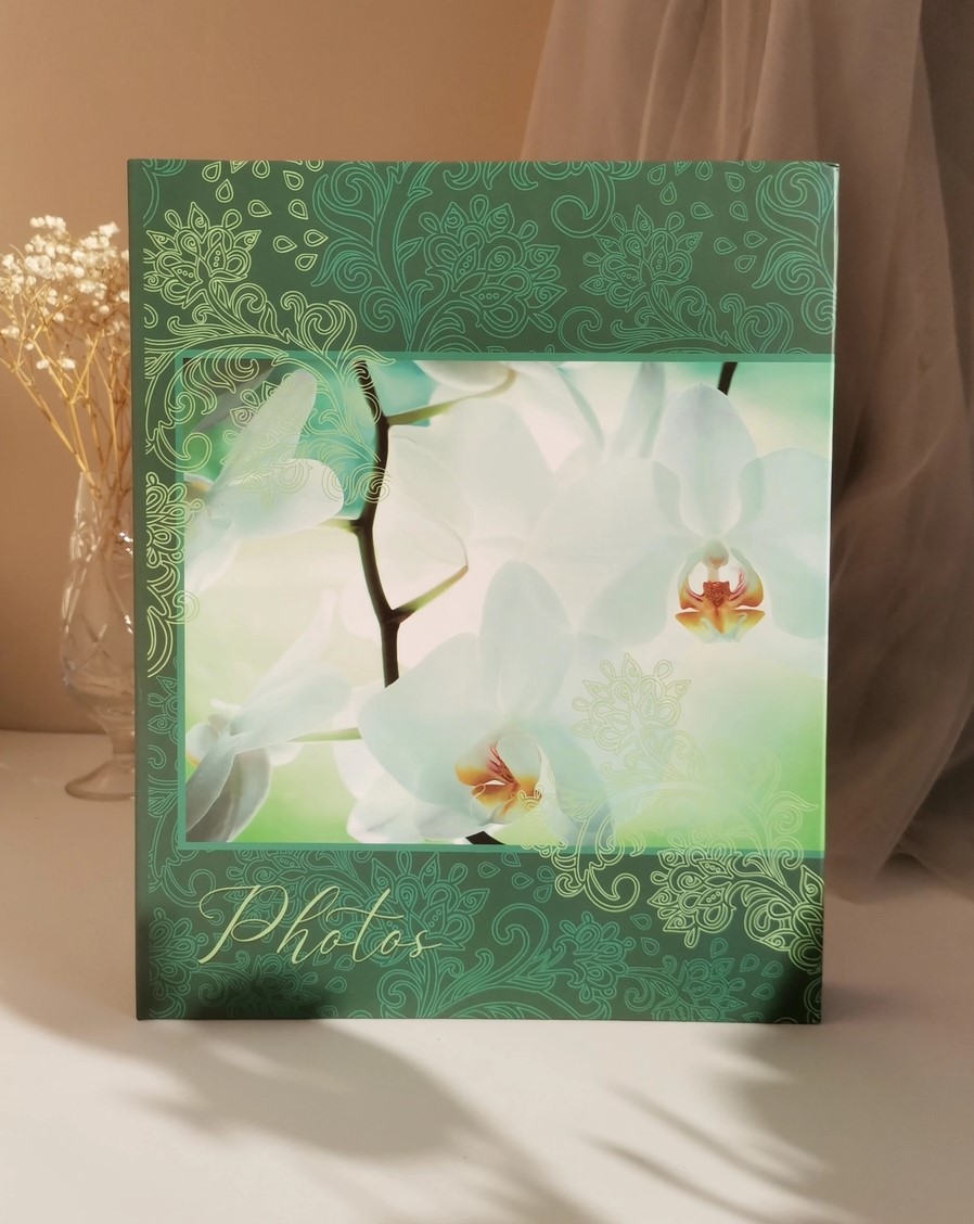 Фотоальбом 10*15 200ф ПОЛИНОМ Bloom Орхидеи, арт. FA 200.005-2