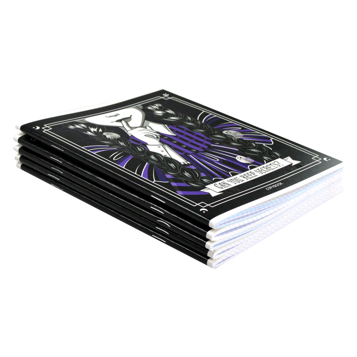 Тетрадь А5 48л кл ФЕНИКС Милая готика, арт. 64421