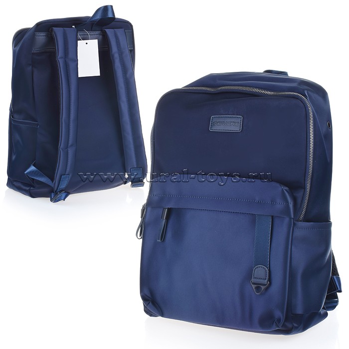 Рюкзак подростковый TRAVELINGSHARE синий мягкий уплотненная спинка, арт. BP89834
