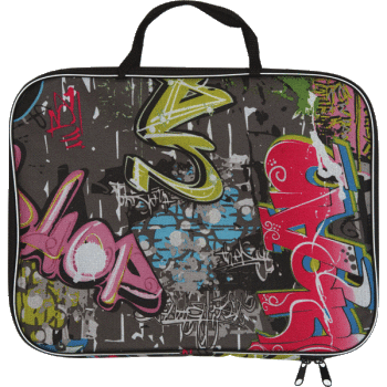 Папка студенческая А3 на молнии с ручками deVENTE Граффити, арт. 3075924