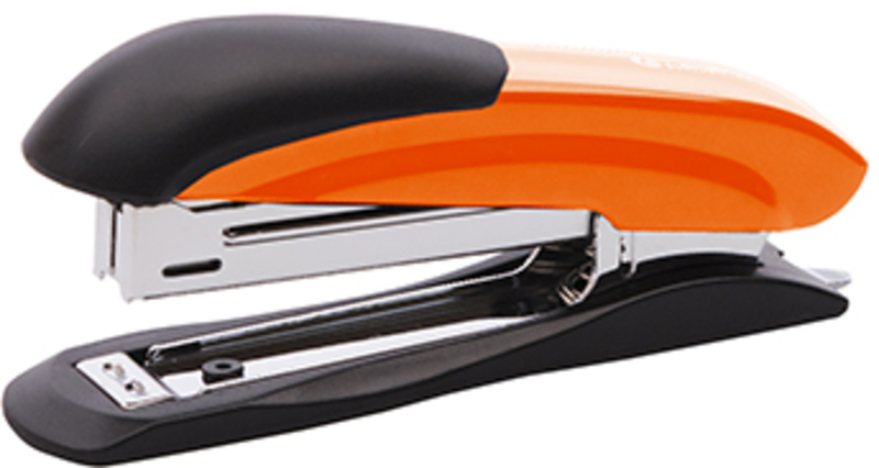 Степлер 10 мощность 12листов LAMARK Ulrich с антистеплером оранжевый, арт. ST0630-OR