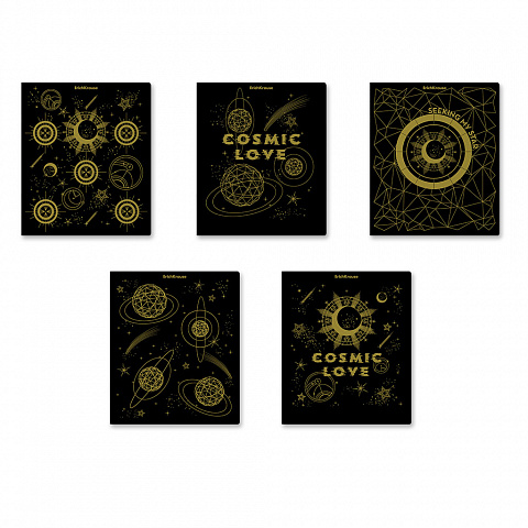 Тетрадь А5 48л клетка ERICH KRAUSE Magic Sky, арт. 54256