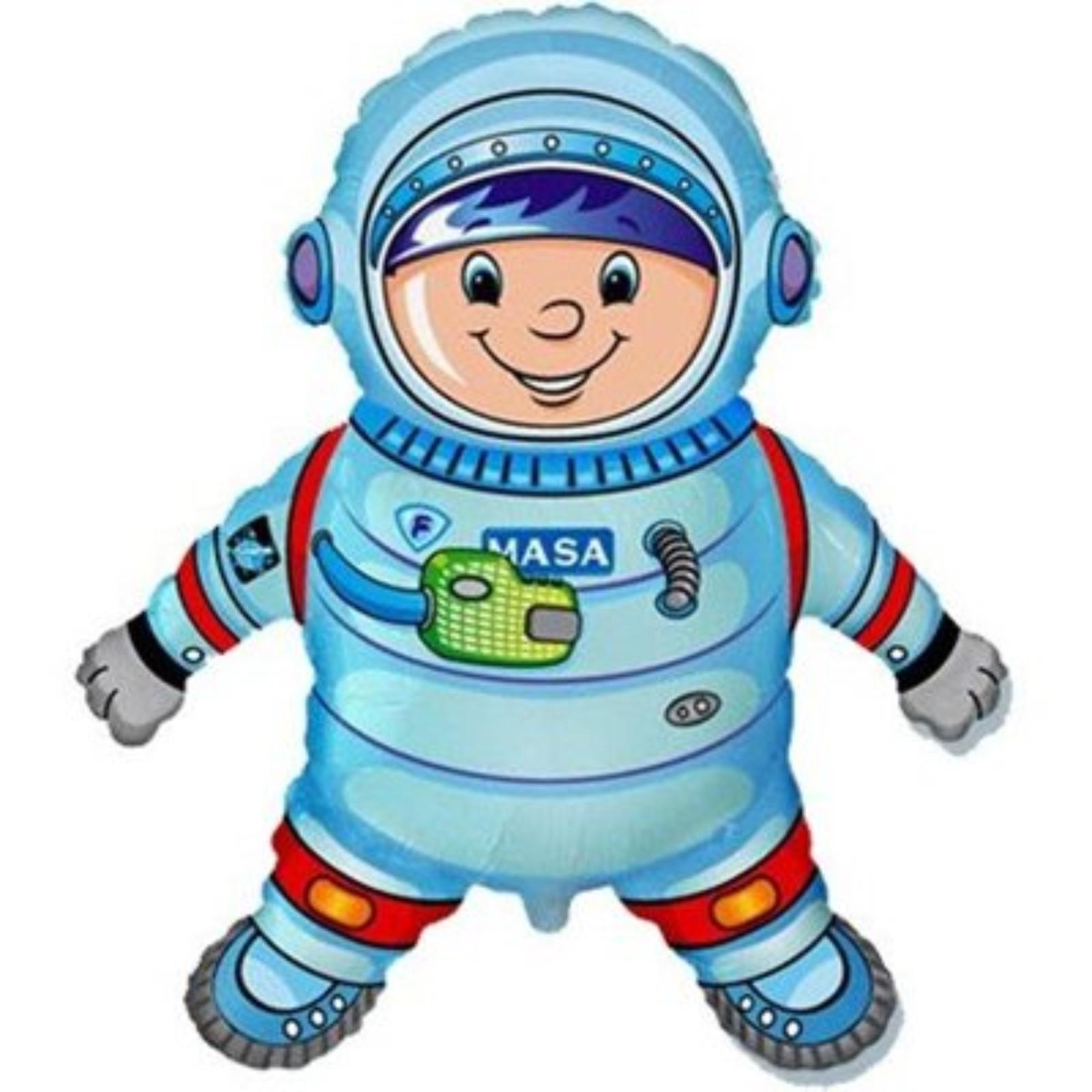 Шар фольгированный 40" Астронавт FLEXMETAL, арт. 7090624