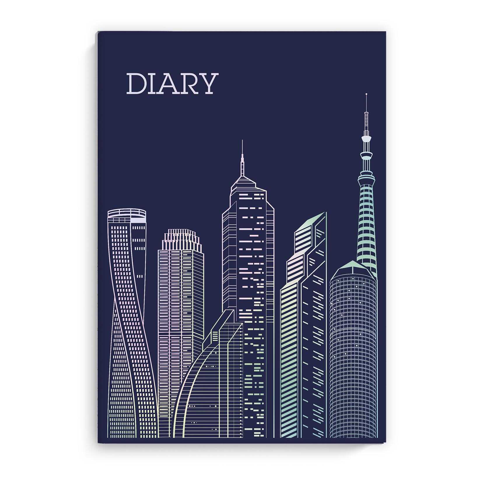 Ежедневник недатированный А5 ФЕНИКС Diary Архитектура soft touch интегральная обложка, арт. 61467