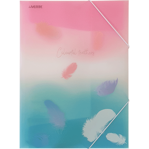 Папка на резинках А4 deVENTE Feather, арт. 3070949