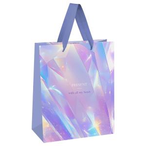 Пакет подарочный 18*23 MESHU Diamond ламинированный, арт. MS_66131