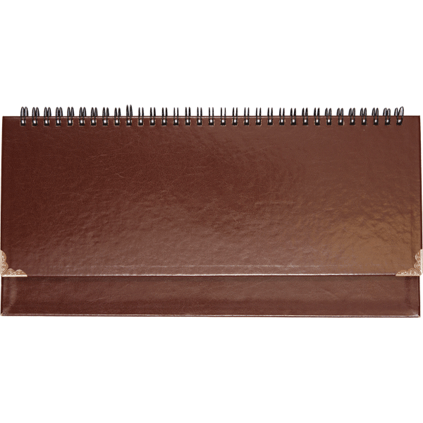 Планинг недатированный 294*142 deVENTE Bellagio искусственная кожа коричневый в подарочной коробке, арт. 2039810