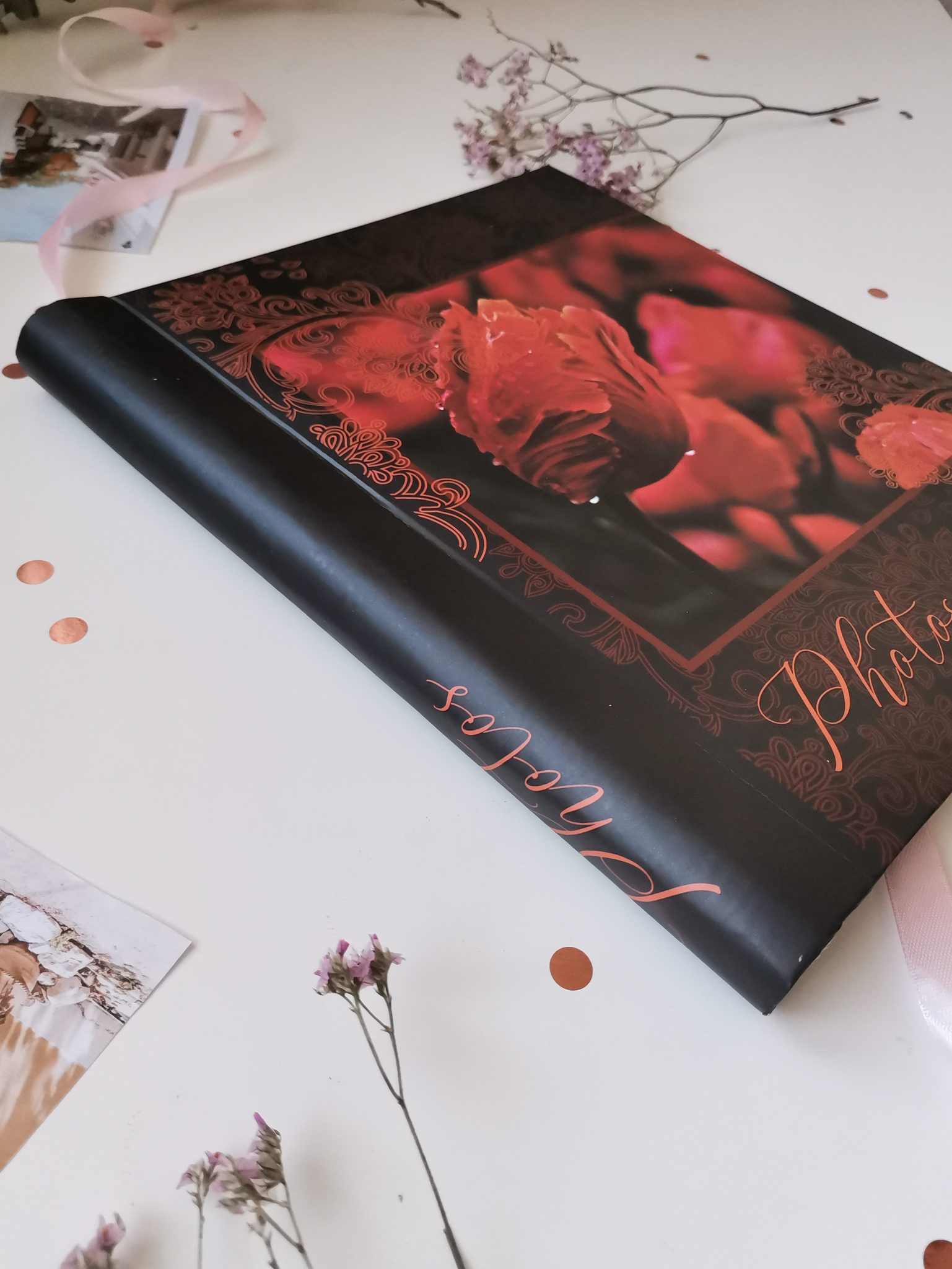 Фотоальбом 23*28см ПОЛИНОМ Bloom 20л магнитный, арт. FA 20М.003