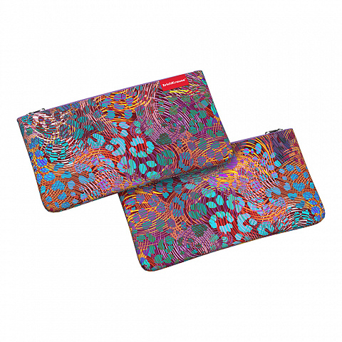Пенал-косметичка 1 отделение ERICH KRAUSE Light Animal Carnival, арт. 52345