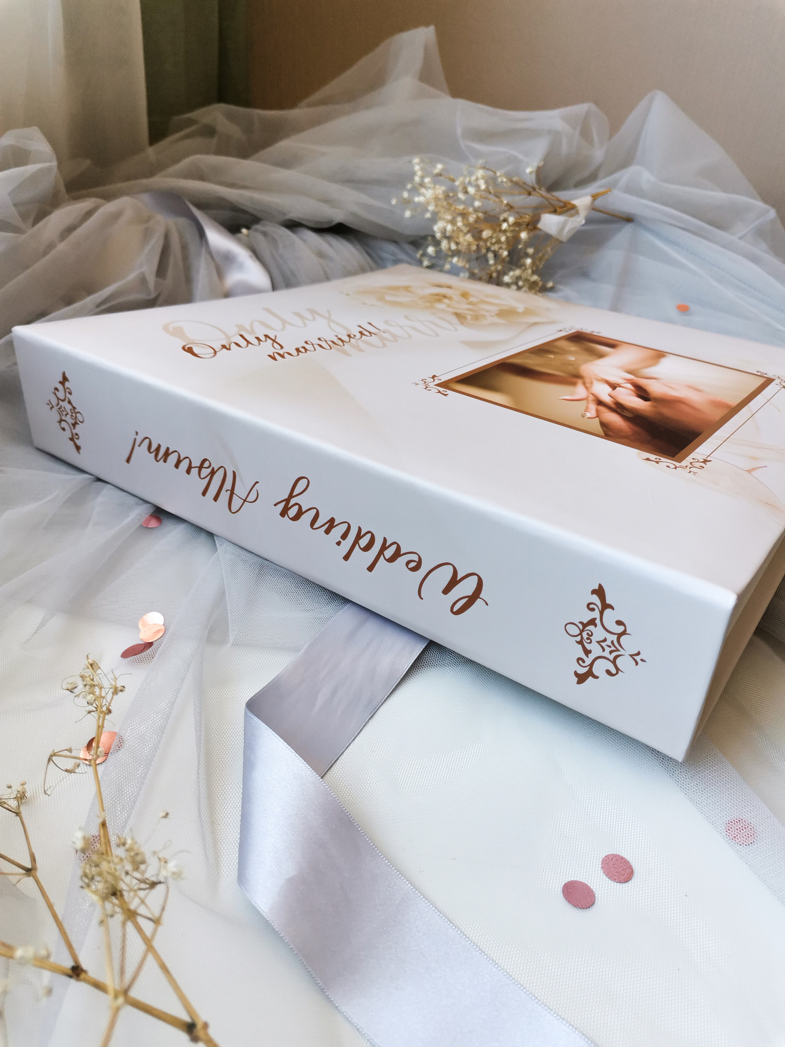 Фотоальбом 10*15 500 фото ПОЛИНОМ Only Married Новобрачные, арт. FA 500.002-1