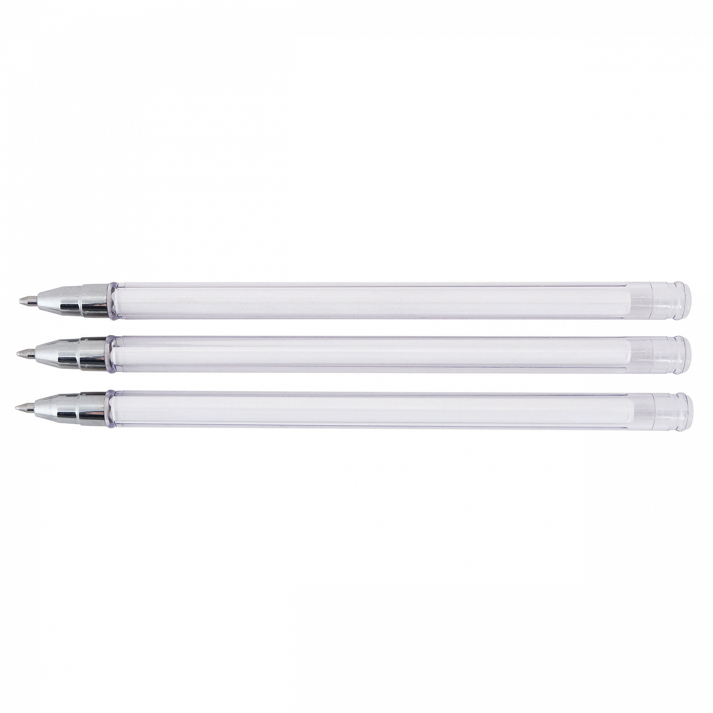 Ручки в наборе гелевые  1цв СОНЕТ Mentality 3шт/уп белые, арт. 2341031753