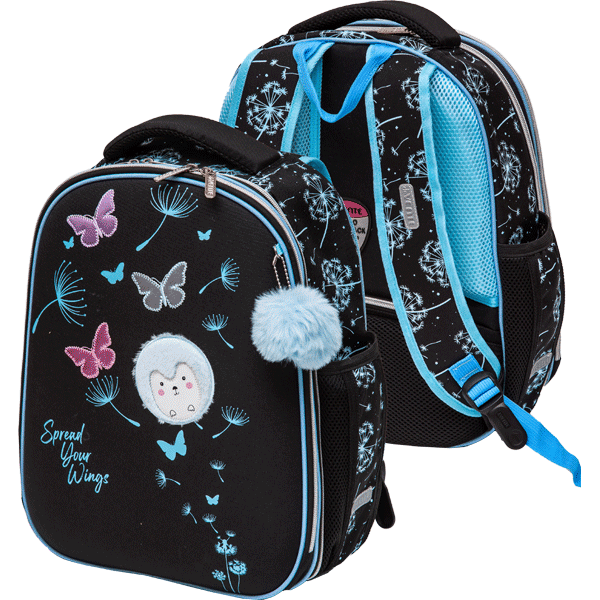 Рюкзак школьный deVENTE Spread Your Wings каркасный ортопедическая спинка, арт. 7033423