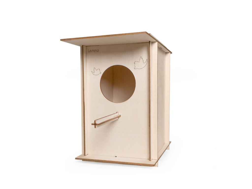 Конструктор деревянный LEMMO Скворечник Весна 9 деталей, арт. 0172