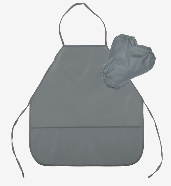 Накидка с нарукавниками для труда deVENTE размер М серая, арт. 7042607