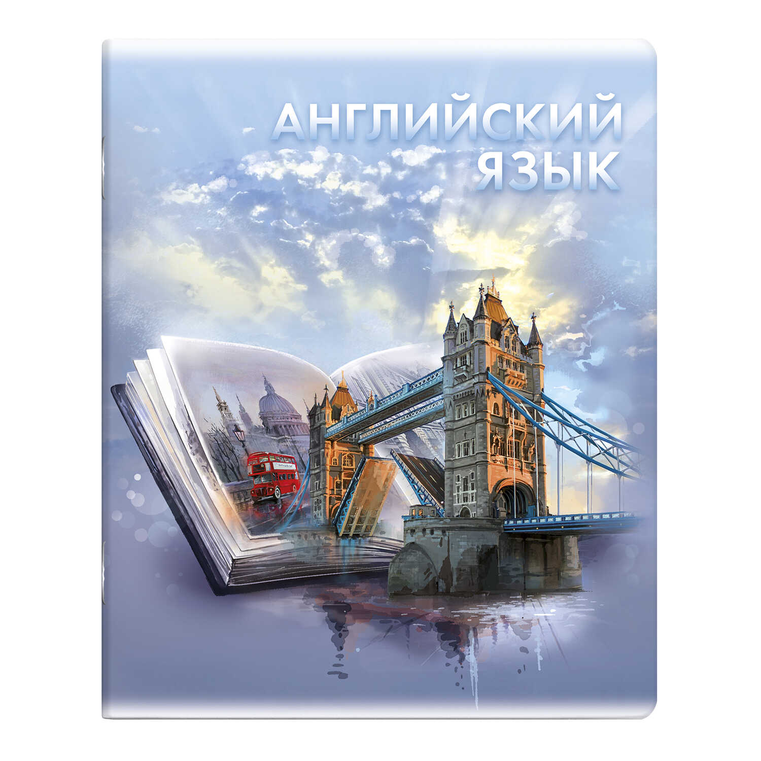 Тетрадь предметная Английский язык 48л клетка ФЕНИКС Книга знаний, арт. 60497