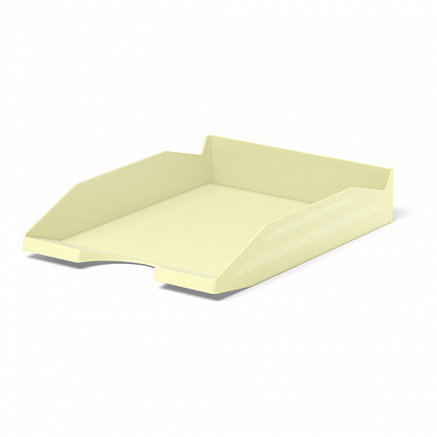 Лоток горизонтальный ERICH KRAUSE Office Pastel желтый , арт. 55545