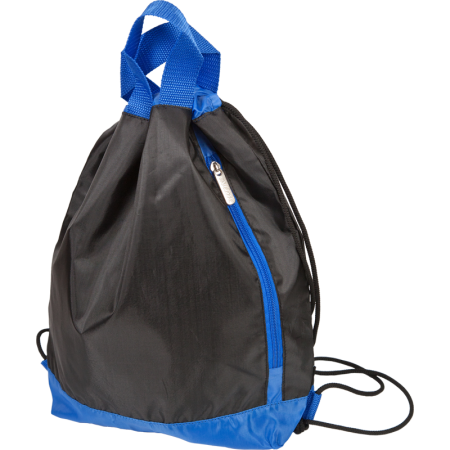 Мешок для обуви deVENTE черно-синий дно с расширением 9см с ручками, арт. 7040071