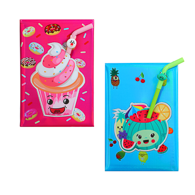 Записная книжка А5 80л линия CLIP STUDIO твердая обложка с поролоном +ручка ассорти, арт. 557-040