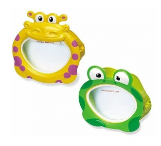 Маска для плаванья Звери 3-8лет INTEX ассорти, арт. 55910