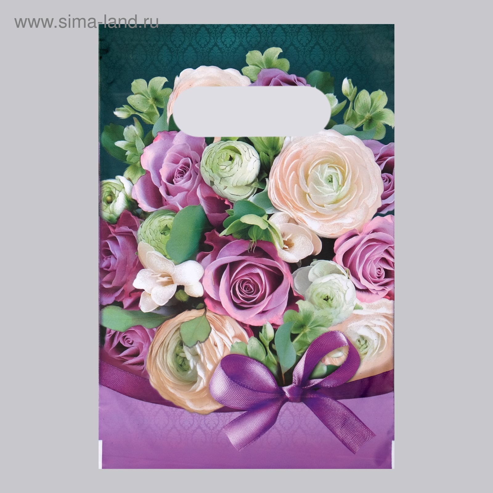 Пакет полиэтиленовый пробивные ручки 20*30 ТИКОПЛАСТИК Барбара , арт. 4962403