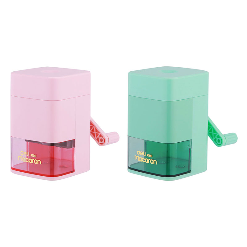 Точилка механическая DELI Macaron ассорти, арт. ER10604