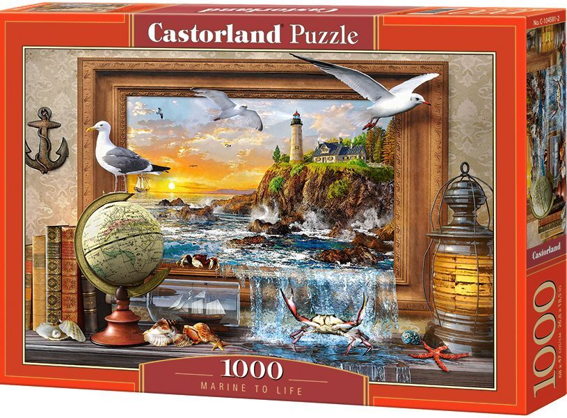 Пазлы 1000 Морская жизнь CASTORLAND PUZZLE, арт. С-104581
