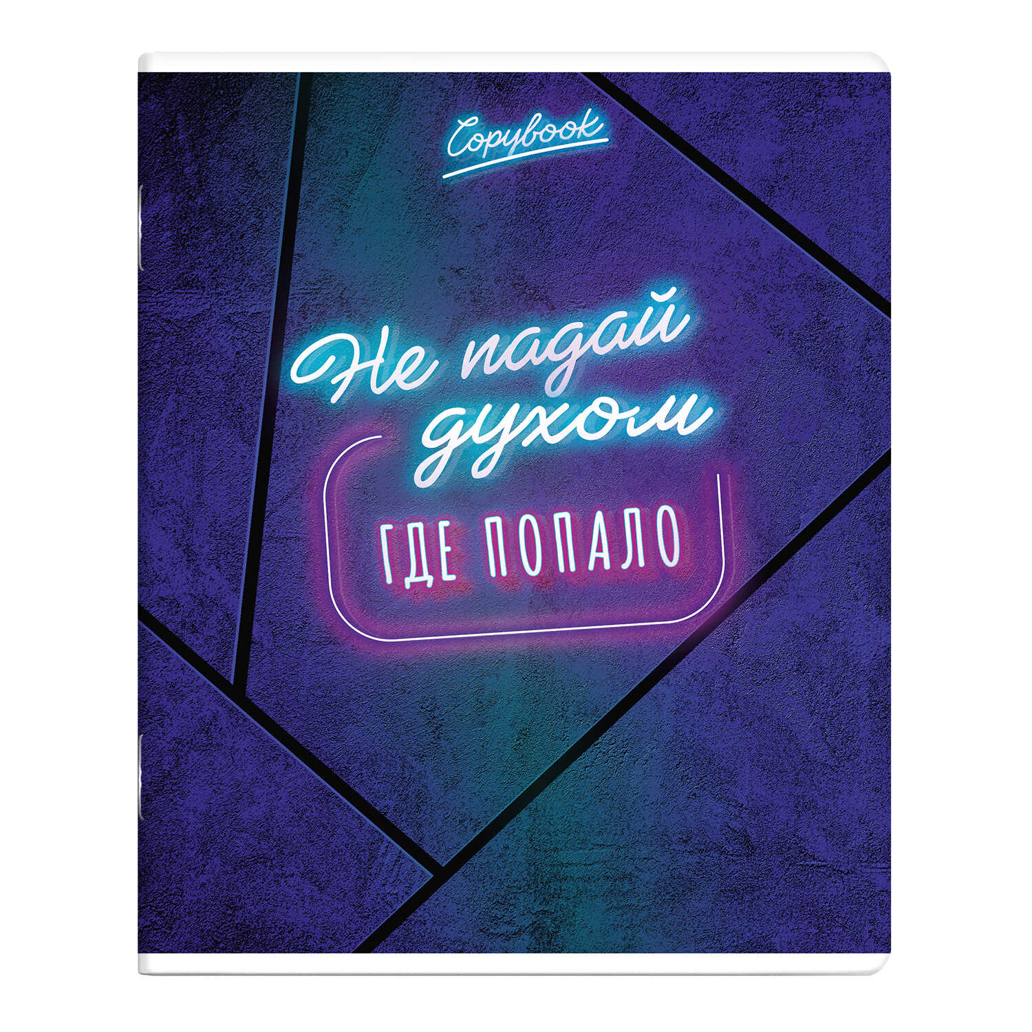 Тетрадь А5 96листов клетка ФЕНИКС Яркие фразы, арт. 64433