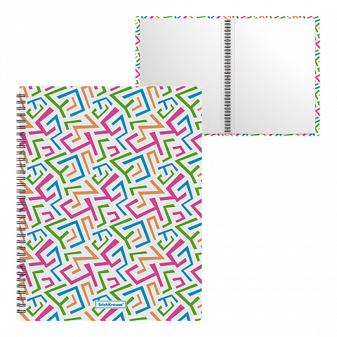 Папка с мультифорами 40стр ERICH KRAUSE Lines на спирали, арт. 52808