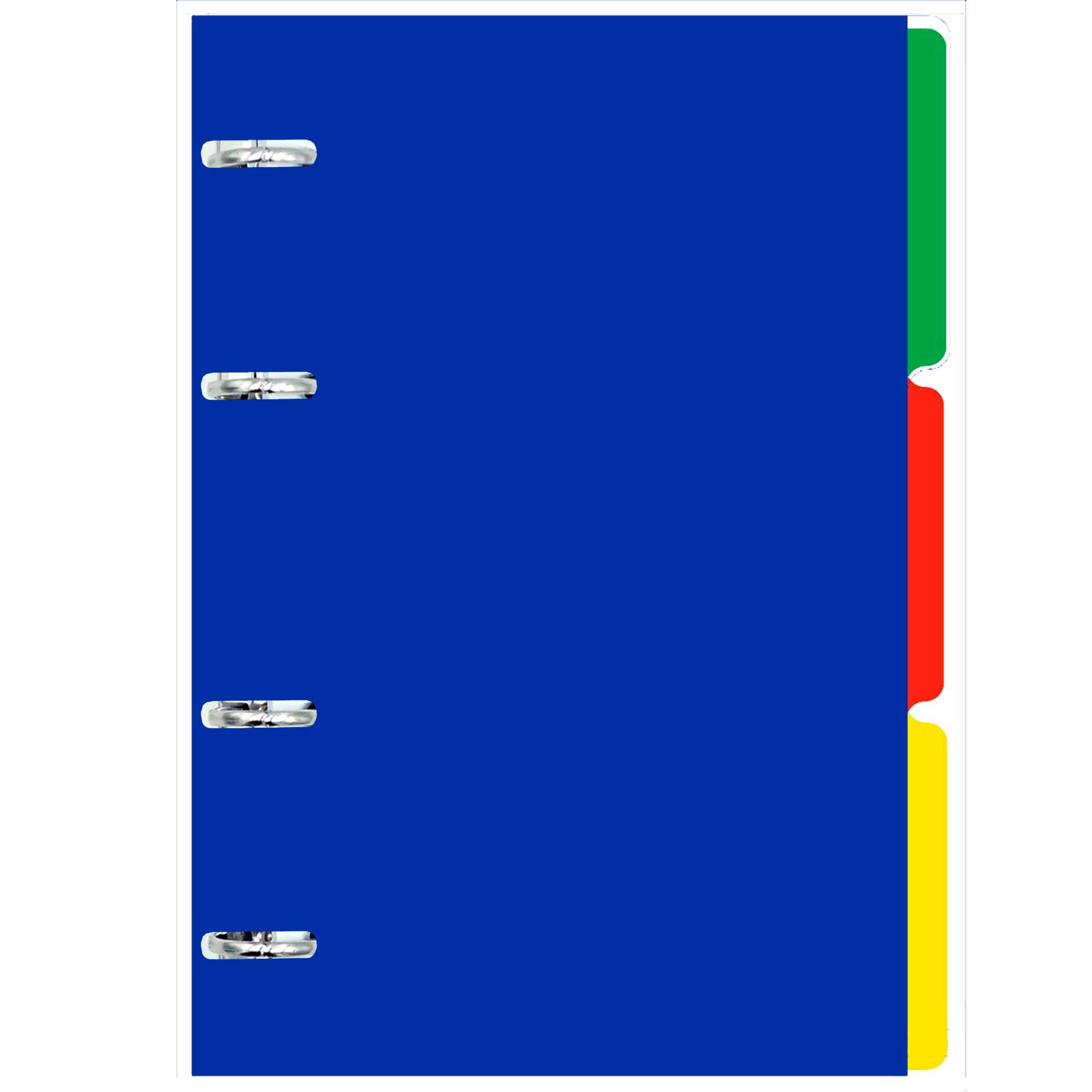 Тетрадь А5 120л клетка на кольцах LISTOFF My Notebook №3 с разделителями пластиковая обложка, арт. ПБП1205111