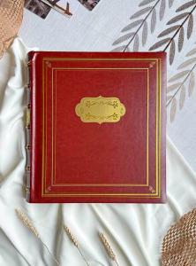 Фотоальбом 29*32 50л ПОЛИНОМ Делюкс Семейный фолиант, арт. FA-DL 50P.001