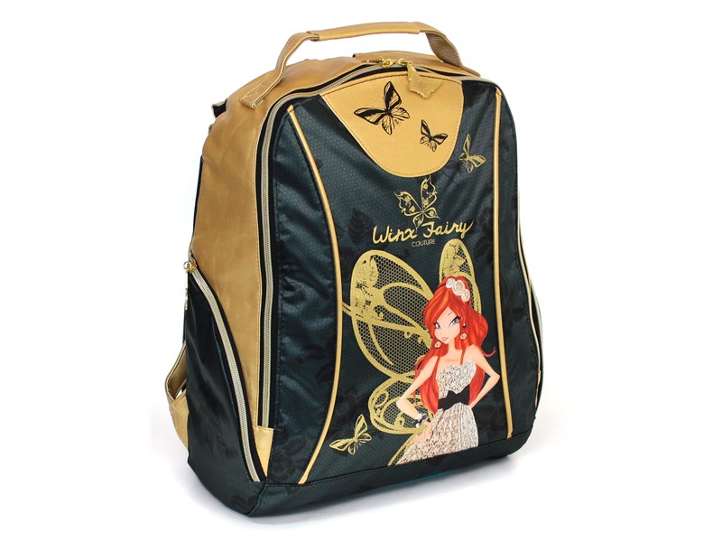 Рюкзак школьный АКАДЕМИЯ ХОЛДИНГ Winx Fashion мягкая уплотненная спинка, арт. WXBB-UT1-988M