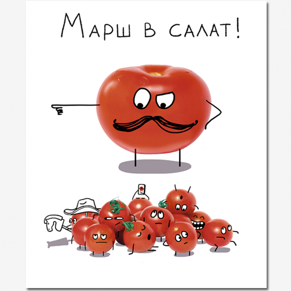 Тетрадь А5 48л клетка ПОЛИНОМ Crazy Fruits ассорти, арт. 3000