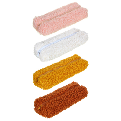 Пенал 1 отделение CLIP STUDIO плюш ассорти, арт. 238-263