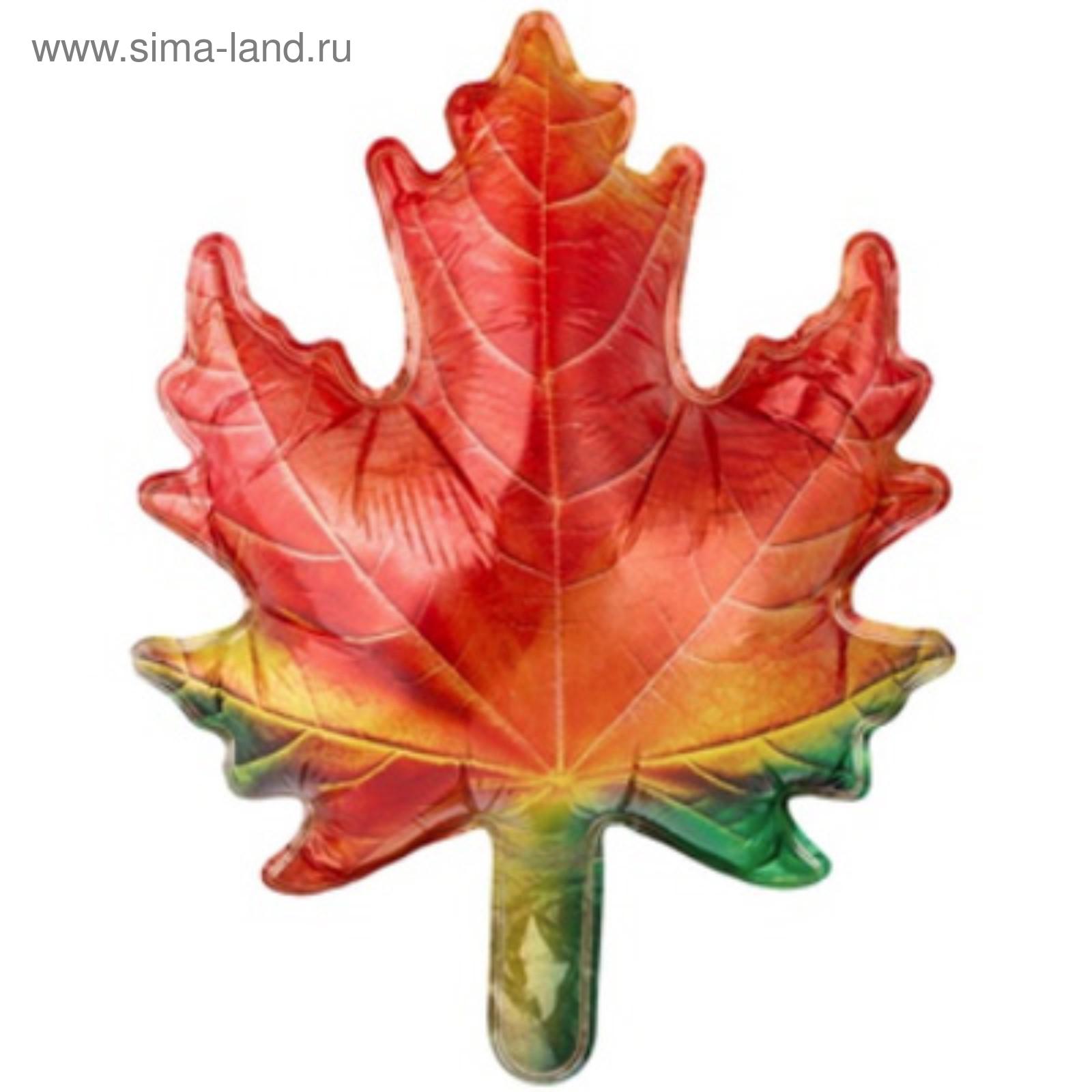 Шар фольгированный 10" Лист кленовый ВЕСЕЛАЯ ЗАТЕЯ, арт. 5226212