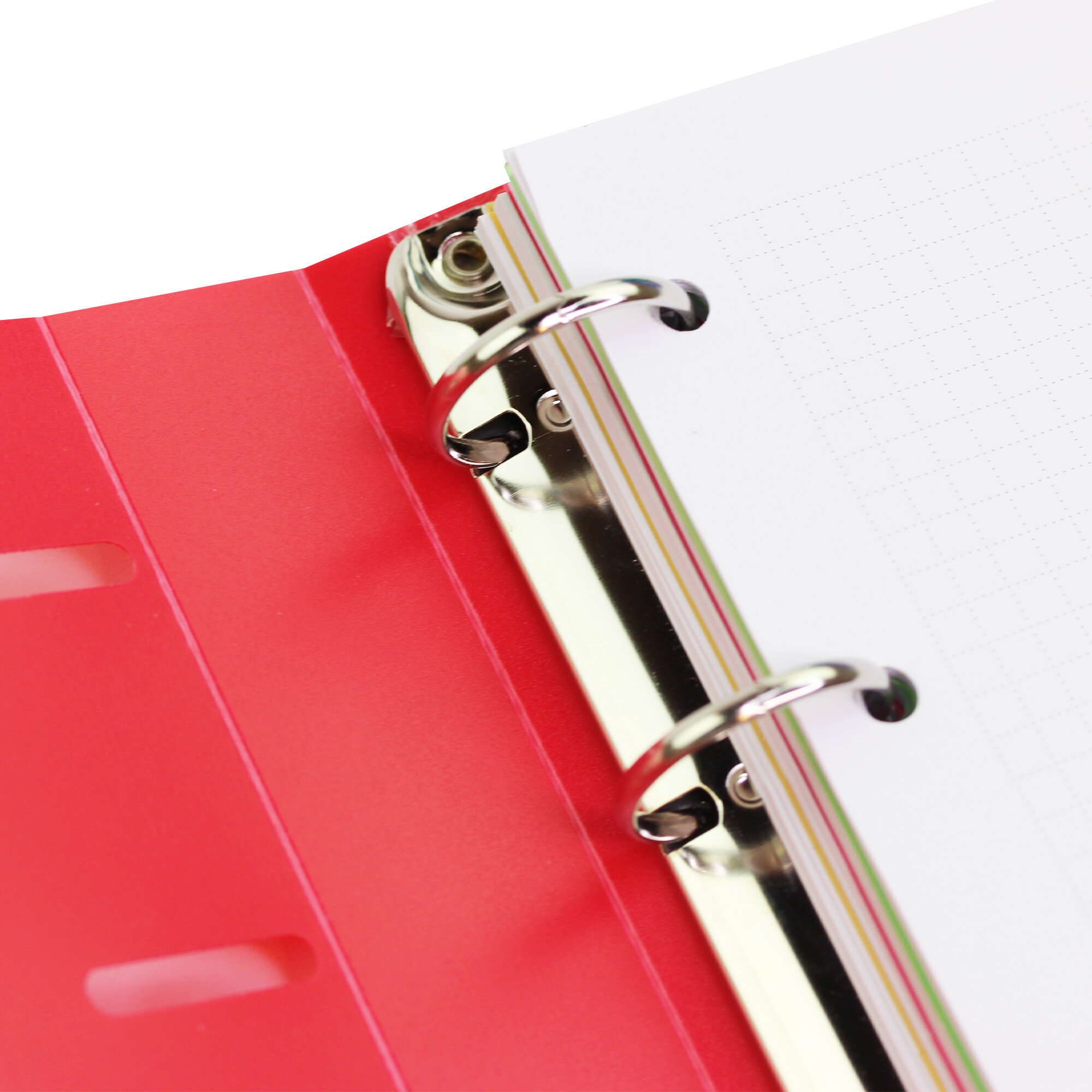 Тетрадь А5 120л клетка на кольцах LISTOFF My Notebook №5 с разделителями пластиковая обложка, арт. ПБП1205113