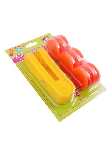 Панч-дырокол конгревный 6 насадок ФЕНИКС (сердце, корона, цветок, бант, стрекоза, бабочка), арт. 37213