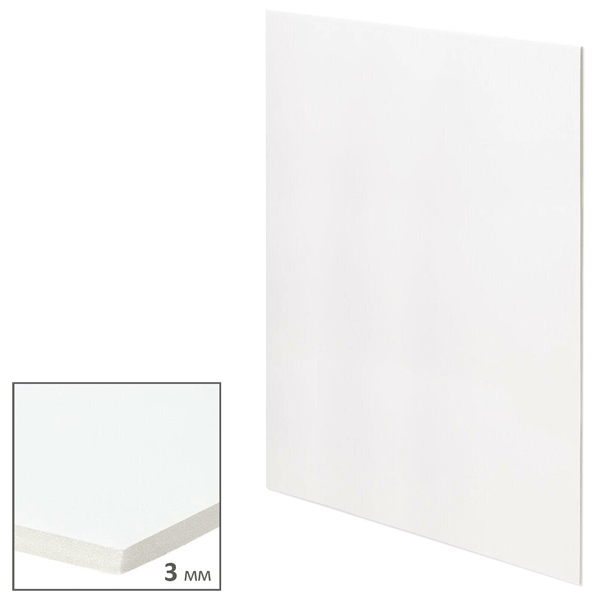 Пенокартон матовый белый 30*40мм 370г/м2 deVENTE Hobby Creative, арт. 8119303