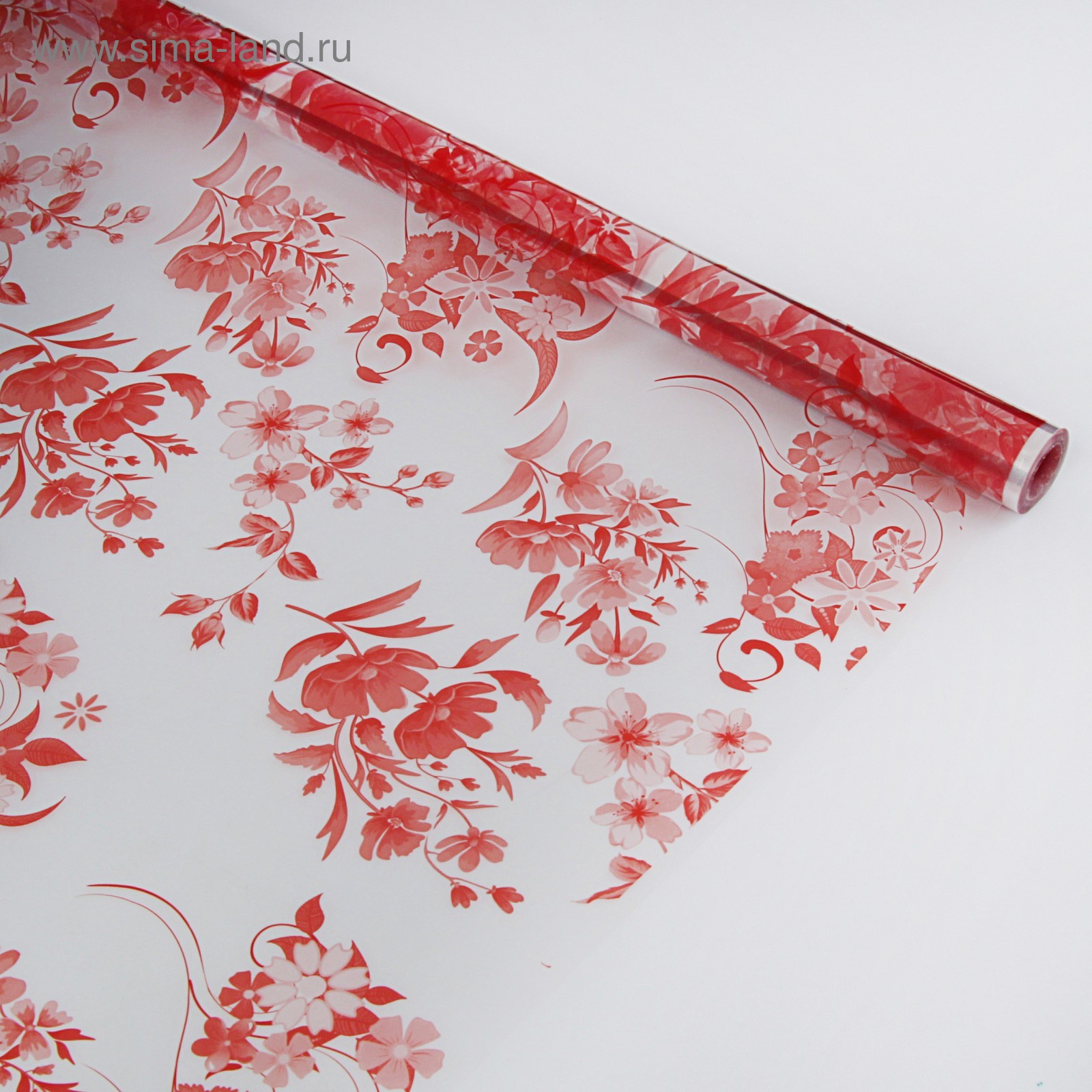 Пленка для цветов 72*7,5м Лондо красный, арт. 3341655