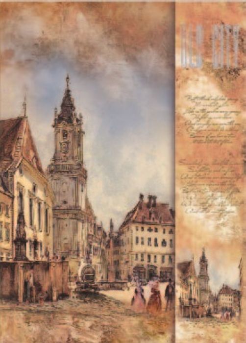 Ежедневник недатированный А5 ФЕНИКС Старая Европа на магнитном клапане твердая обложка, арт. 34047