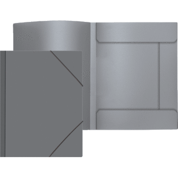 Папка на резинках А4 ATTOMEX серая, арт. 3070403