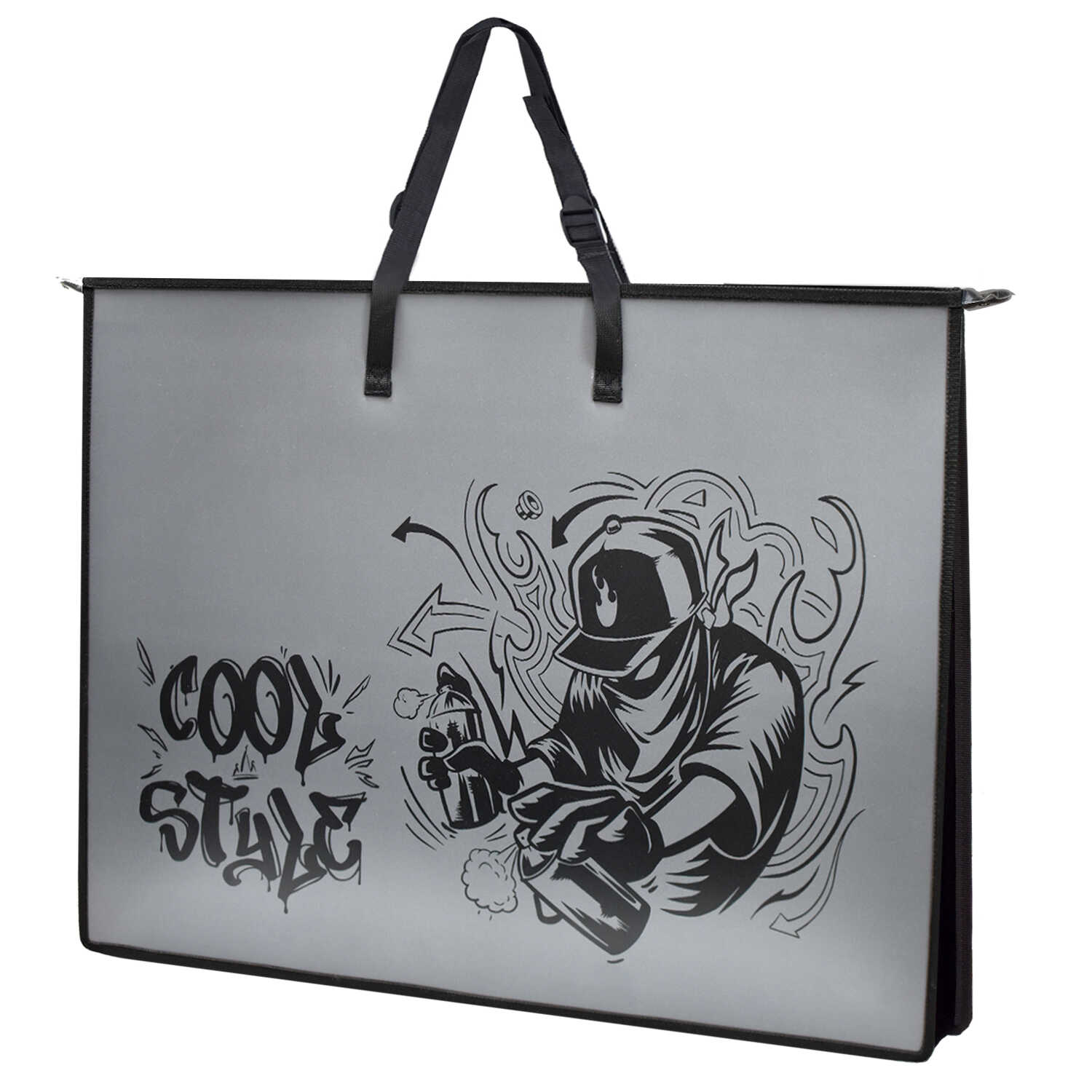 Папка для чертежей и рисунков с ручками пластиковая А2 ФЕНИКС Райтер , арт. 62516