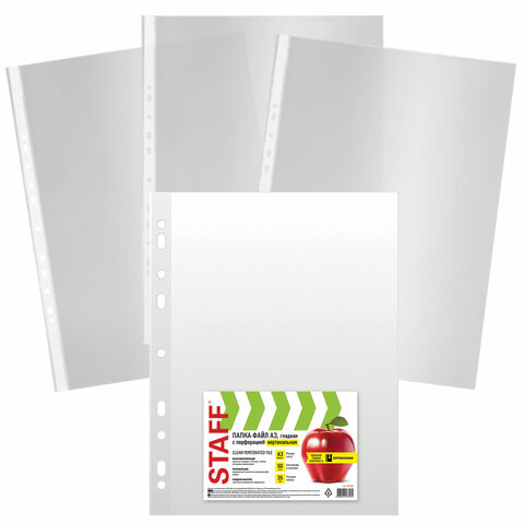 Мультифора А3 35мкм вертикальная STAFF Manager, арт. 225769
